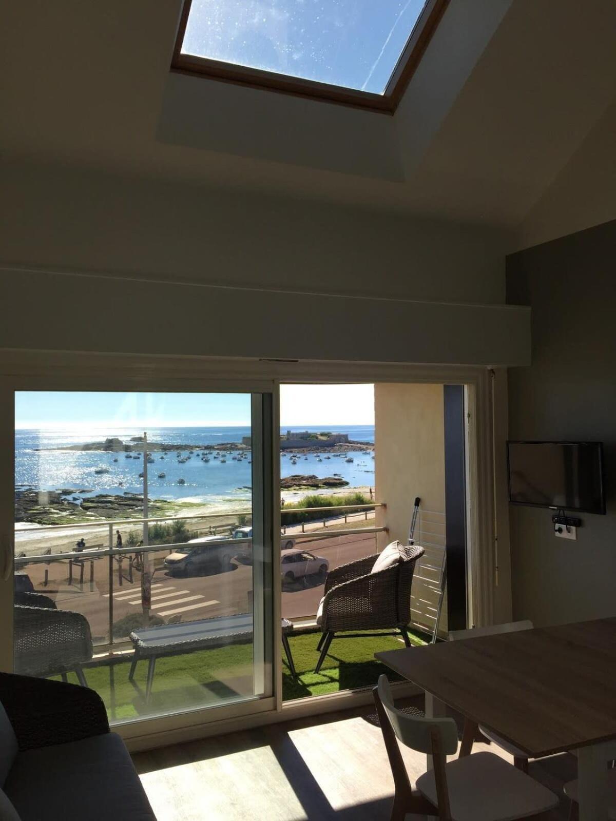 Magnifique Duplex Super Cosy Vue Mer 180 普洛埃默尔 外观 照片